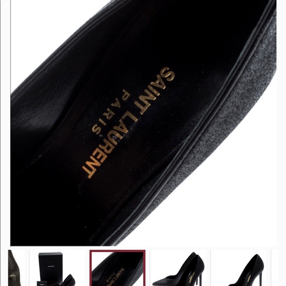 Saint Laurent leather pumps